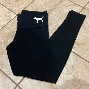 Victoria Secret PINK black leggings